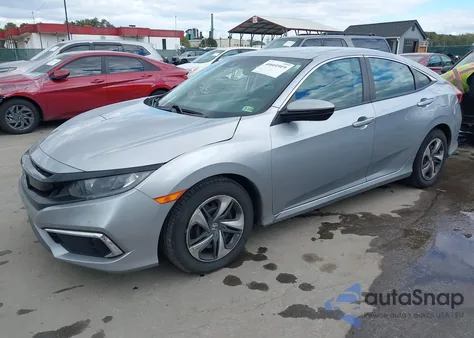 2020 Honda Civic Lx z USA, uszkodzony, nr VIN 2HGFC2F68LH543302
